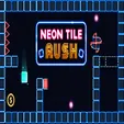 Neon Tile Rush - <!-- Unblocked Games G+ -->